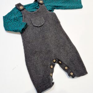 Tu dungaree set 0-3months
